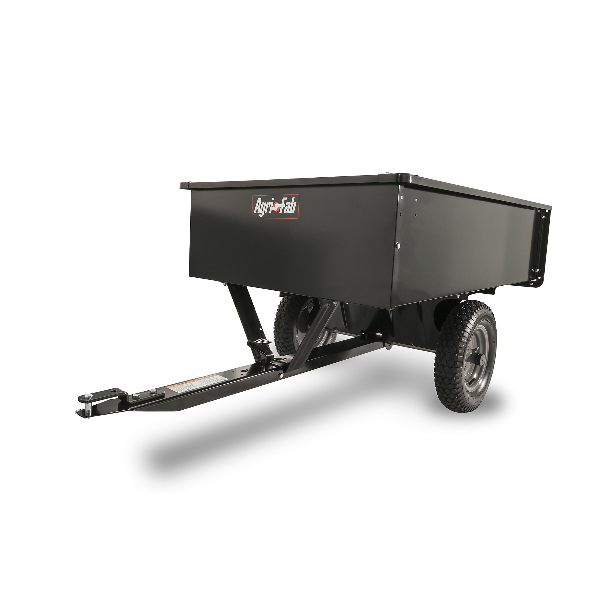 Agri-Fab, Tow behind steel dump cart 12 cu ft, Load Capacity 750 lb, Model# 45-0101-999